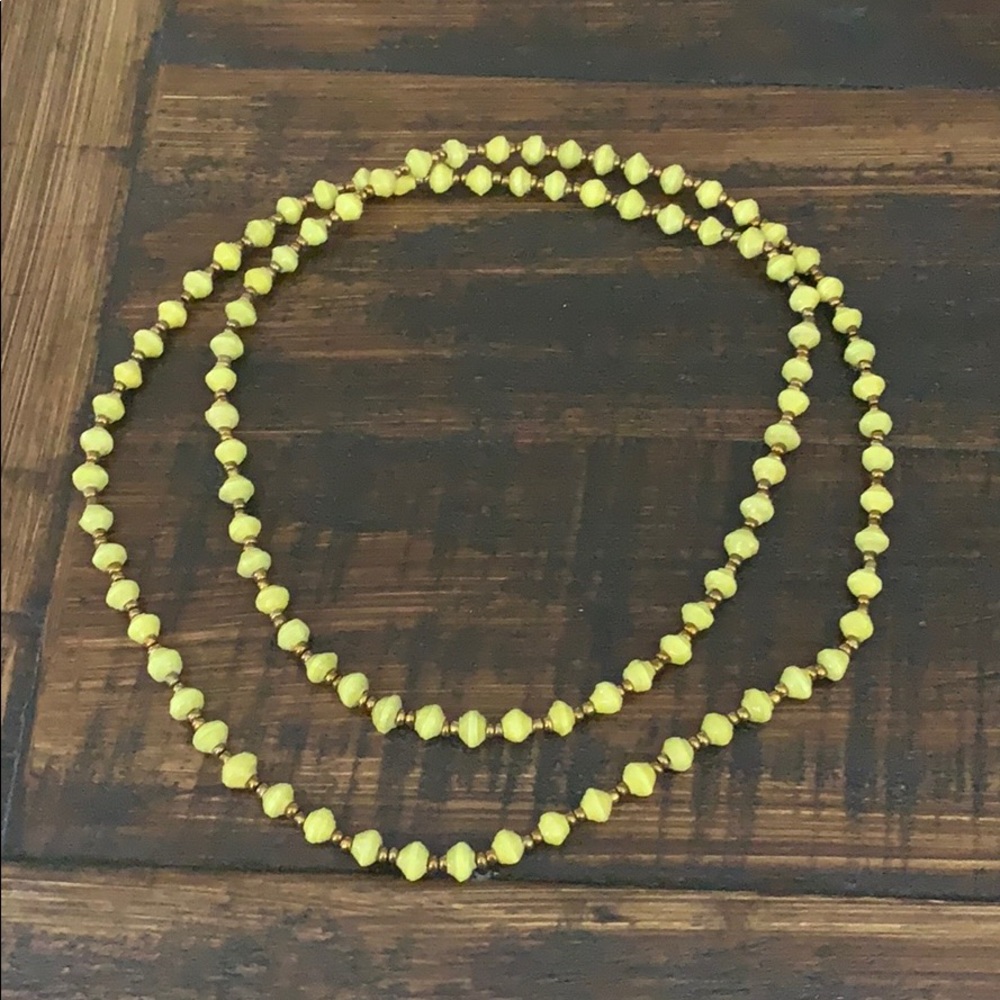 Noonday paperbead necklace